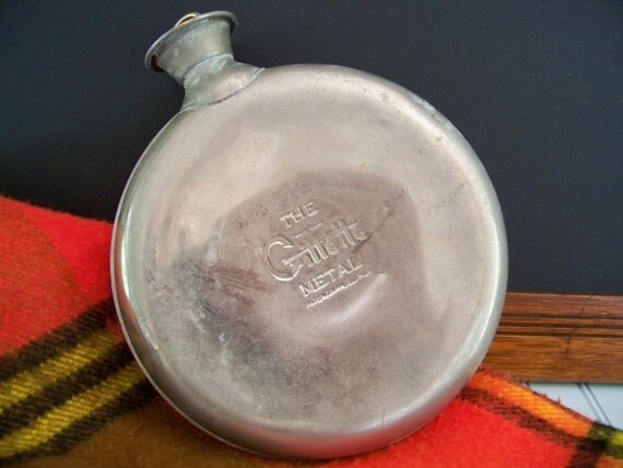 Items similar to Antique Gillette Metal Hot Water Bottle Foot