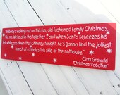 CHRISTMAS VACATION Clark Griswold Christmas Vacation funny quote - "Nobody's walking out of this fun old-fashioned family Christmas..."