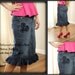 Custom Order to Your size 'Ruffle Skirt w/three flower detail' size 2 4 6 8 10 12 14