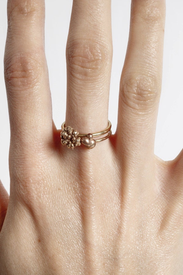 Dew Drop Stacker Rings