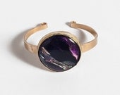Mystical Dichroic Glass Cuff