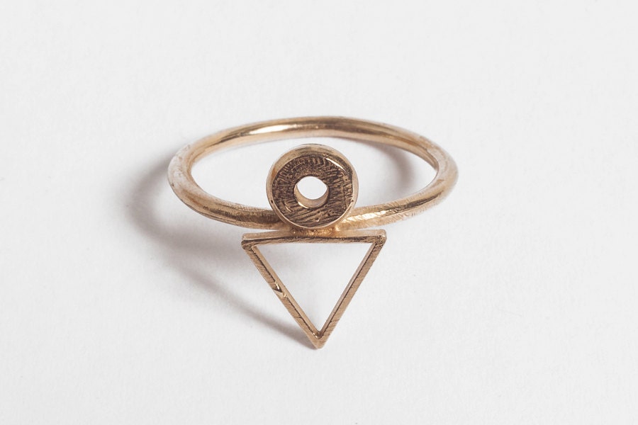 Bronze Peter Ring Size 6-8
