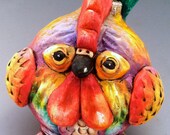 Rooster Ornament, Vintage Style