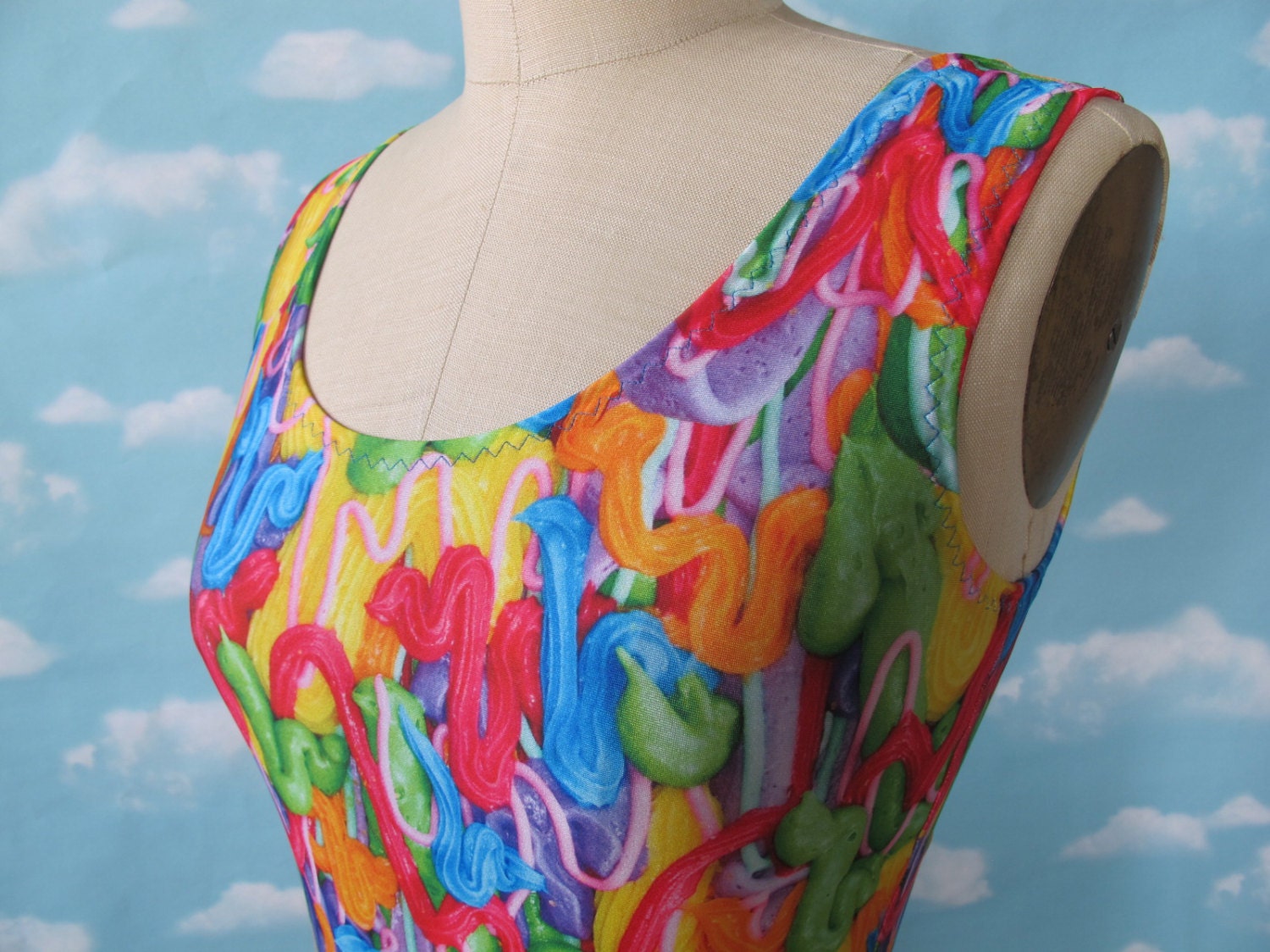 Rainbow Frosting Mini Dress