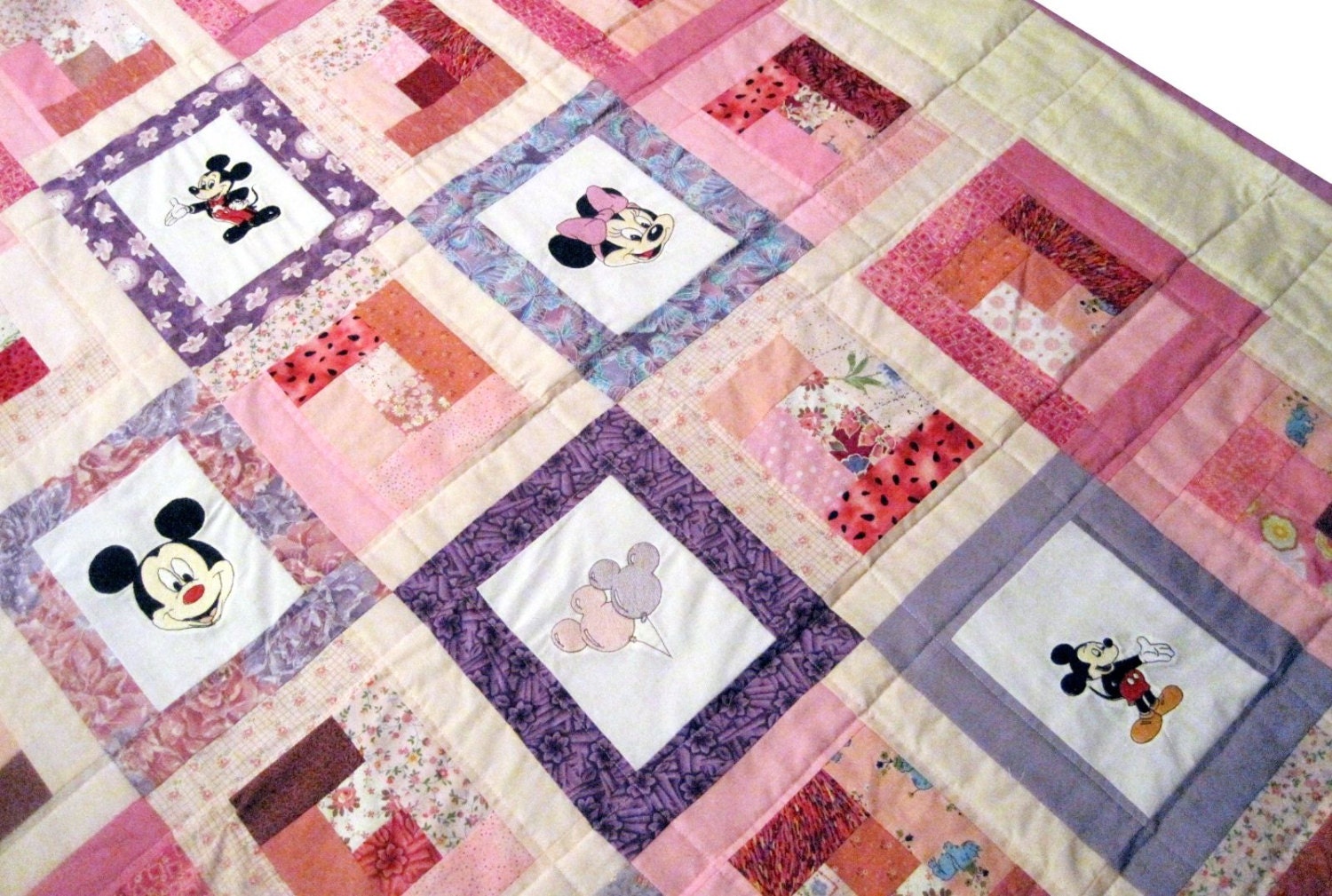 Disney and Character Quilt - Custom Order yours Today Crib, Throw, or Twin Size