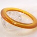 Vintage Chunky Apple Juice Bangle Bracelet