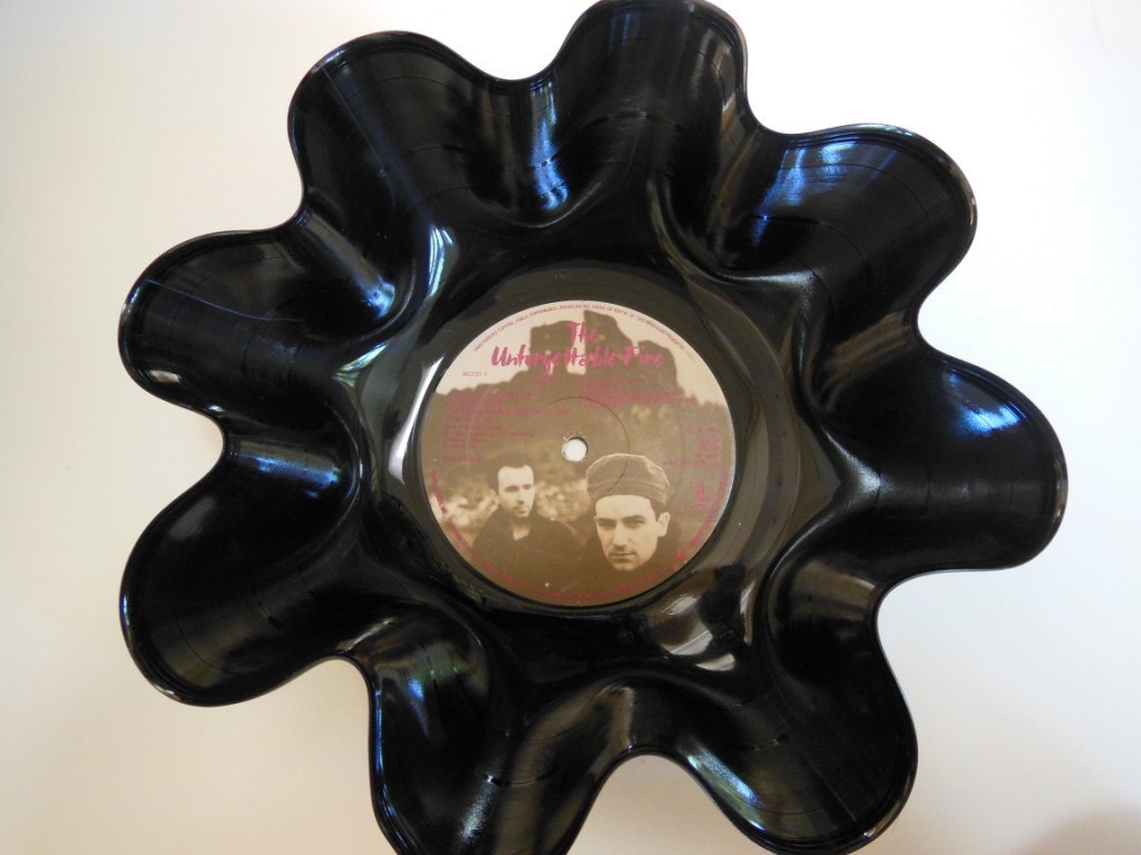 U2 Recycled Record Bowl (The Unforgettable Fire)