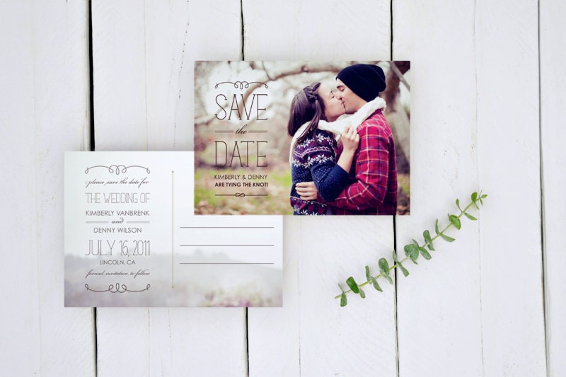 Save the Date Postcards