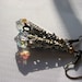 Vintage Style Crystal Filligree earrings