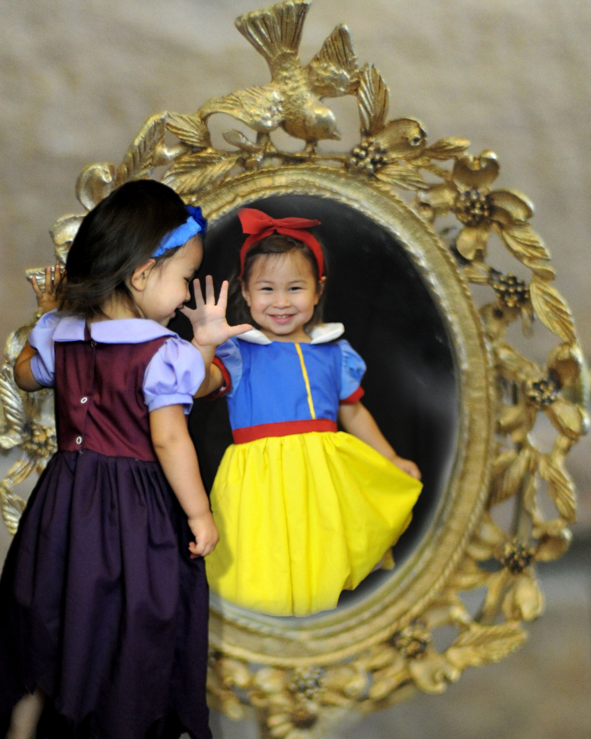 Dual Dresses Snow white and her Snow Whites Scullery dress