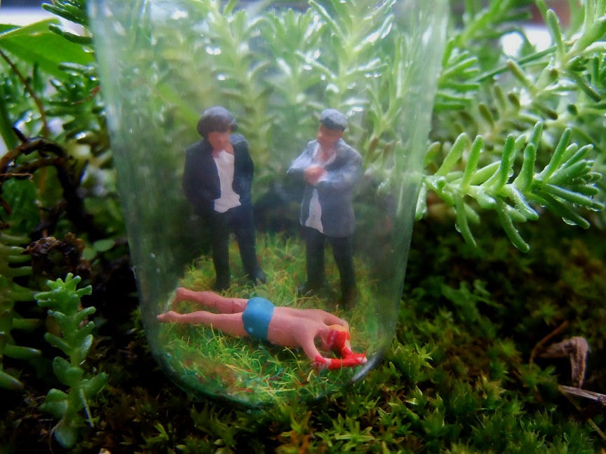 The Case/ Scene with dead swimmer