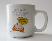 Vintage Ziggy Comic Strip Character Tom Wilson Cartoon Ceramic Coffee Cup Mug