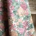 Vintage Decor Fabric Sanderson's Primrose Cotton Yardage 1 Yard Spring Flowers Garden Botontanical