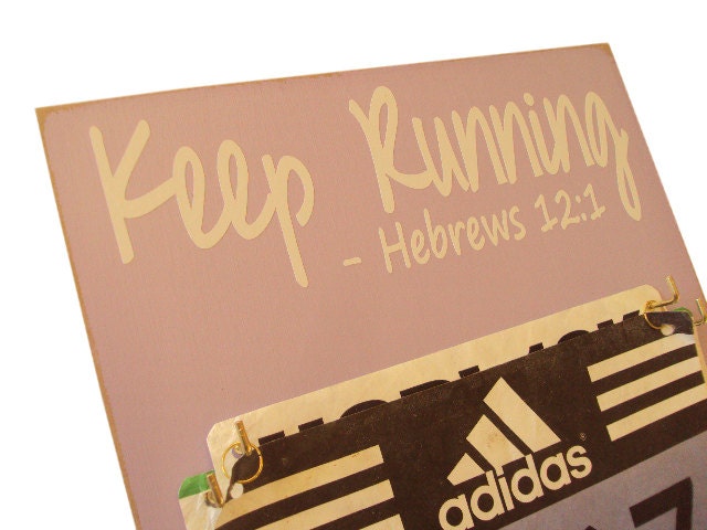 inspirational race bib holder