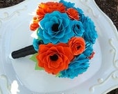 Flower Wedding Bouquet - Customize Your Colors - Made To Order Il_170x135