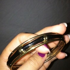 Black And Gold Vintage Bracelet