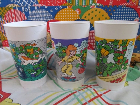 Teenage Mutant Ninja Turtles cup set