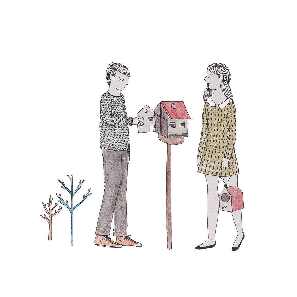 Coming home (small) - print