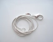 18" Sterling SIlver Snake Chain, for use with my jewellery items.