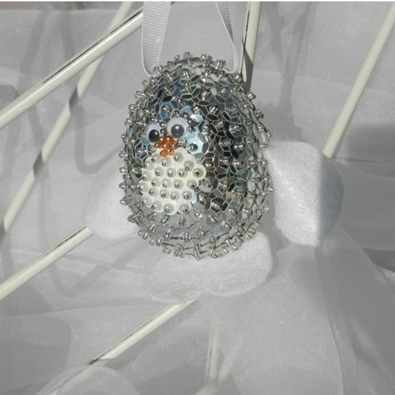 Penguin Sequin Ornaments