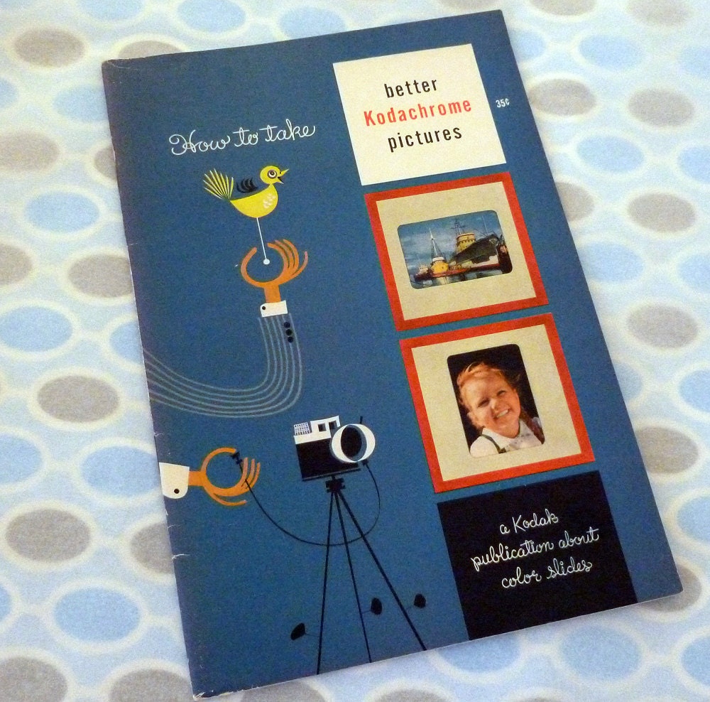 Kodachrome Booklet from 1954 Great graphics