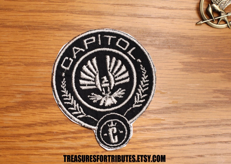 Custom Hunger Games District Iron On Patch
