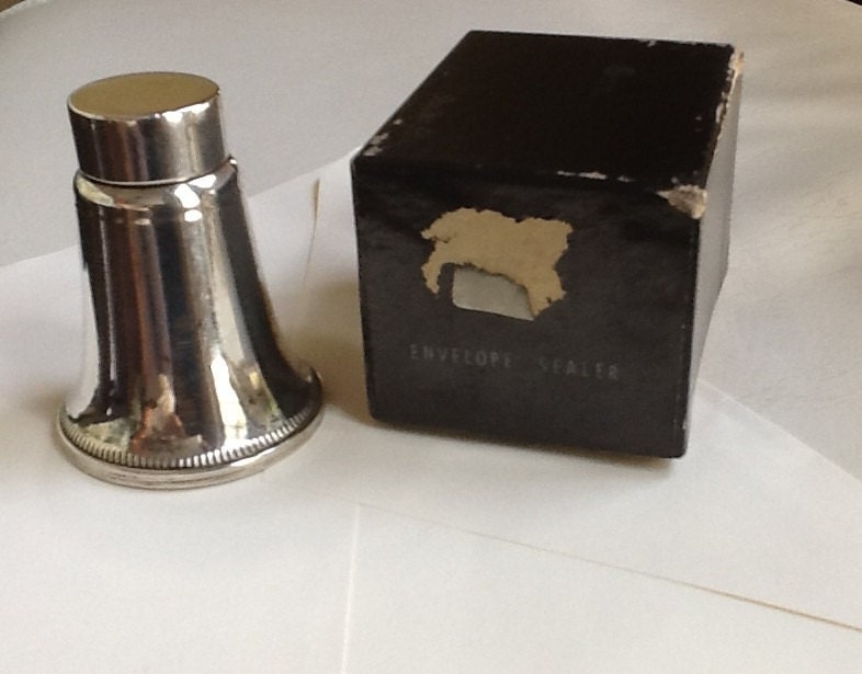 Vintage Duchin Silver Envelope Sealer