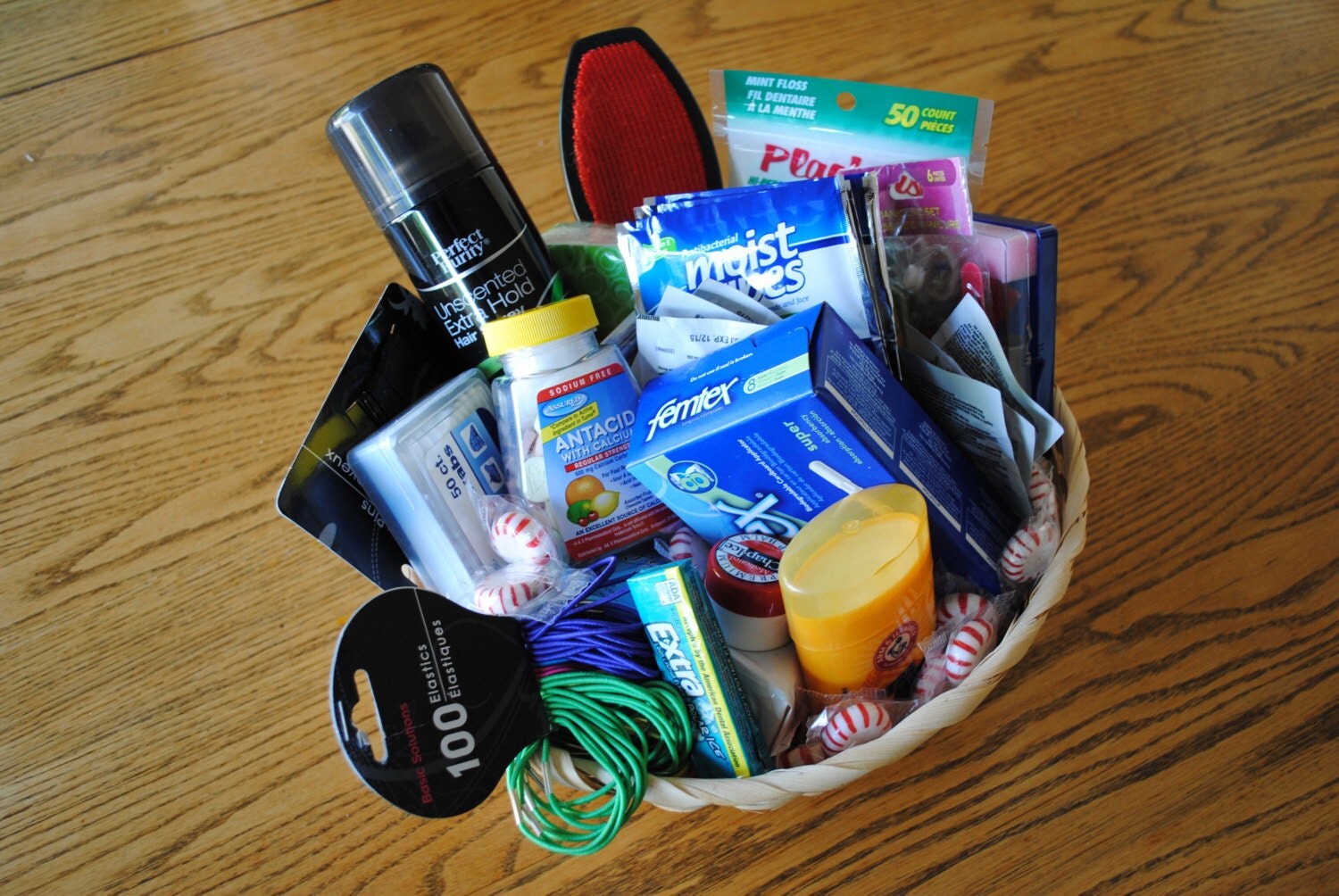 Wedding Bathroom Basket & Printable Sign by on Etsy