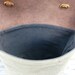 Waxed canvas day bag/small messenger bag with waxed brown leather strap,COLLECTION UNISEX