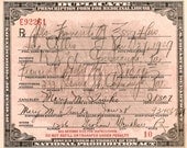 Rare 1929 Female Pharmacist Mary PROHIBITION Whiskey Prescription Medical Alcohol Antique Pharmacy Bar Doctor Nurse Mother's Day Windber PA