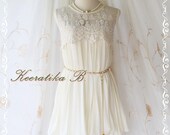 Angel Flying  - Romance Sweet Gorgeous Swing Pastel Dress Cocktail Wedding Prom Party Bridesmaid Pleated And Lace Dress