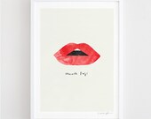 Mouth Fuji - Art print