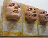 Horror Wall Art - "Stages of Corruption" 24" x 14"