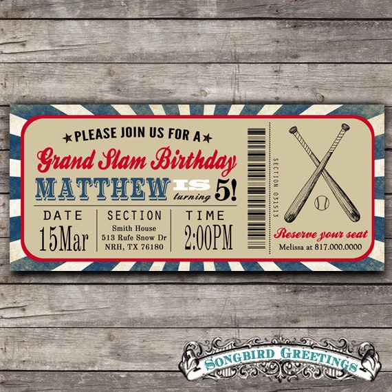 Baseball ticket invitation & coordinating tags Il_170x135