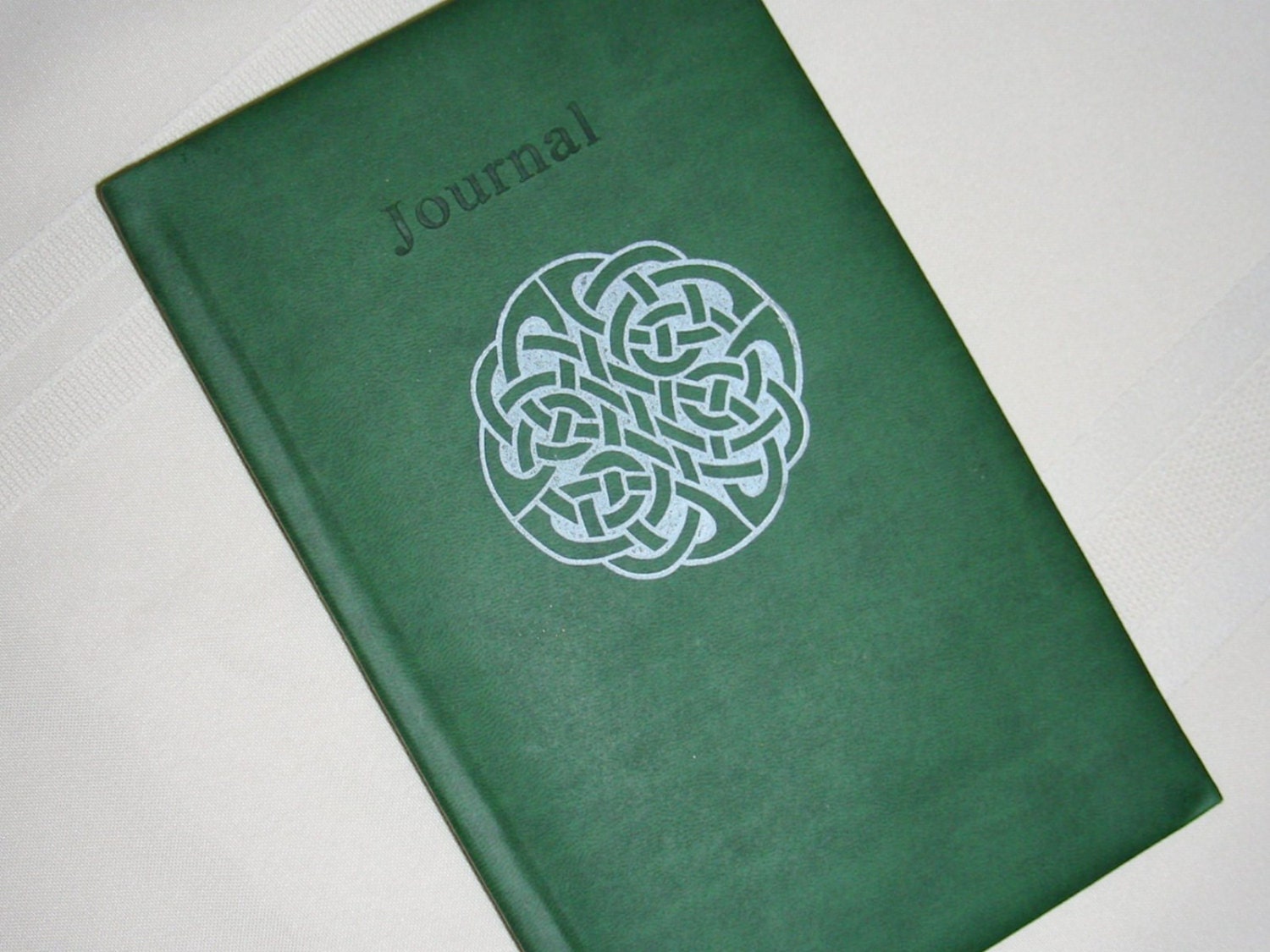 Writing Journal Lined Celtic Circle Printed Leather Like Handcrafted Diary Notebook 5 1/8" x 8 1/4"