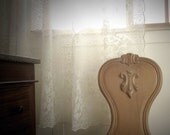 Vintage Lace Curtain - gardenofsimples