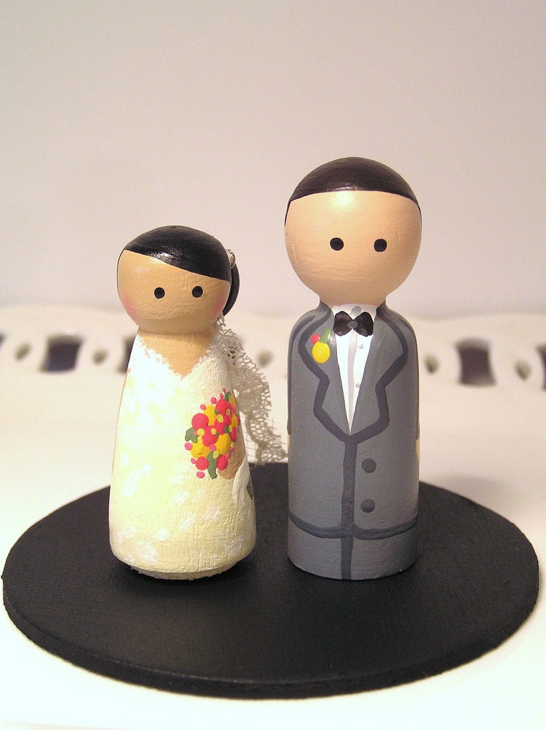 Cake Cuties- Custom Wedding Cake Toppers