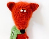 Crochet red fox