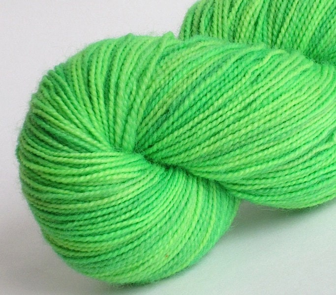 Sock Yarn B'limey hand dyed 80/20 superwash bfl/ nylon  sock / fingering weight yarn
