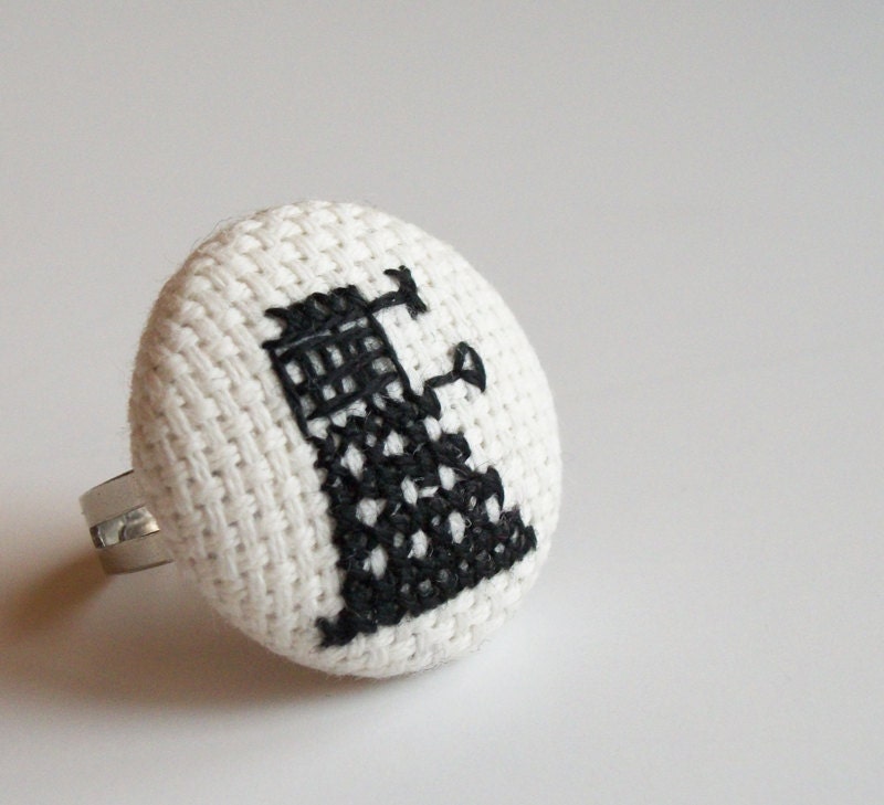 Doctor Who Dalek ring