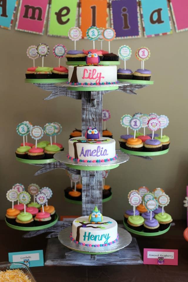 Unique cupcake tree stand server holds 50 to 75 by MichelleNapier