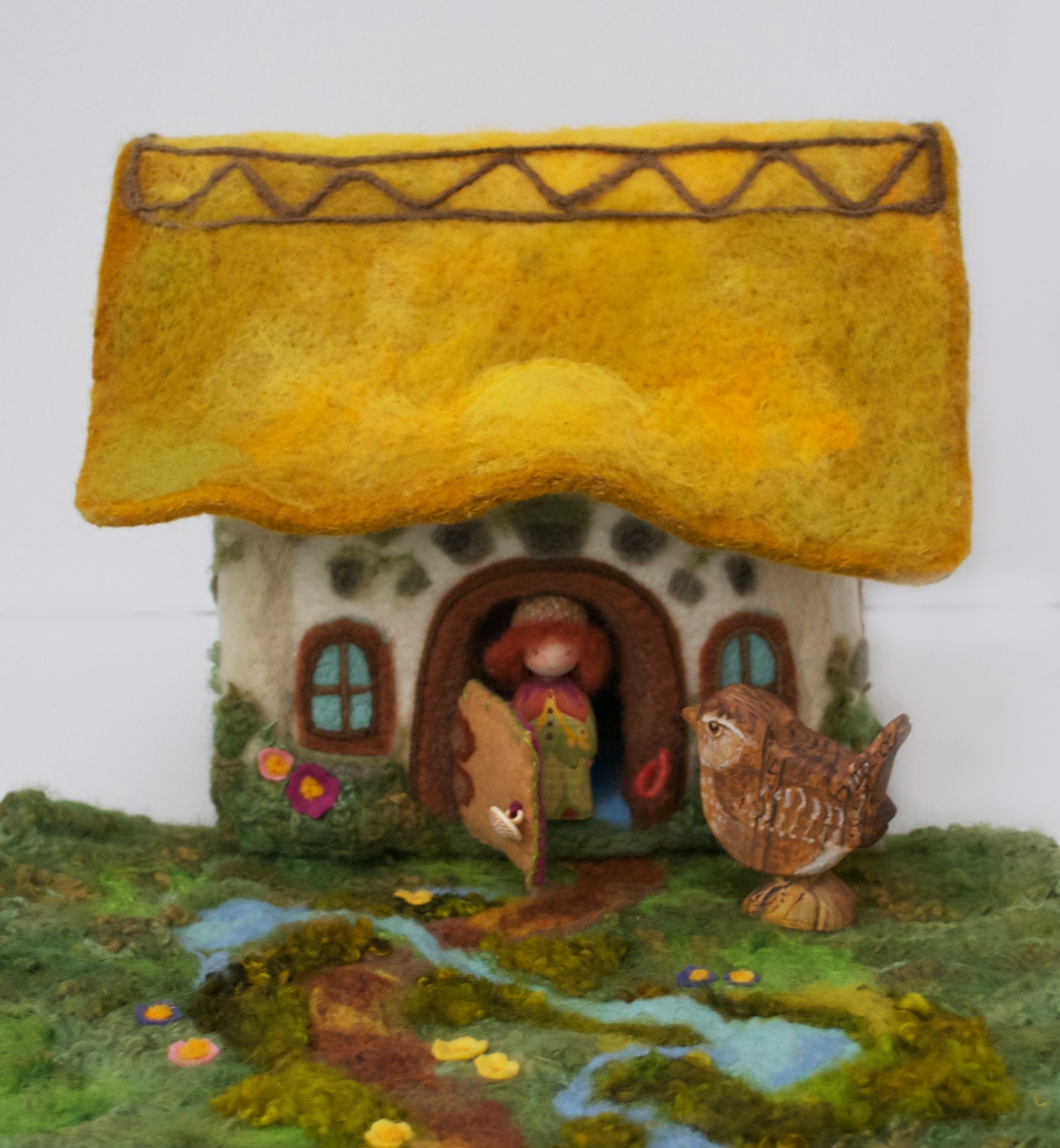 Spring Cottage for Gnomes and Wee Folk