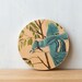 Paint by Number Circle Art Block 'Blue Jay' -  birding, blue bird, branches, vintage art