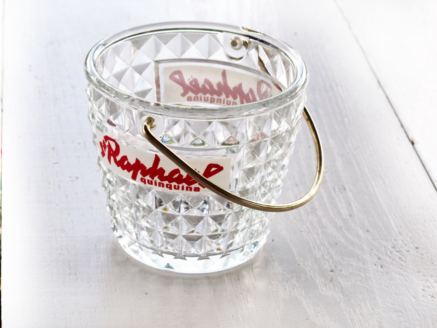 Circa 1950,French bistro  Ice bucket St Raphaêl, french bistro style