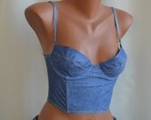 Vintage Bustier, size M /80-85b/