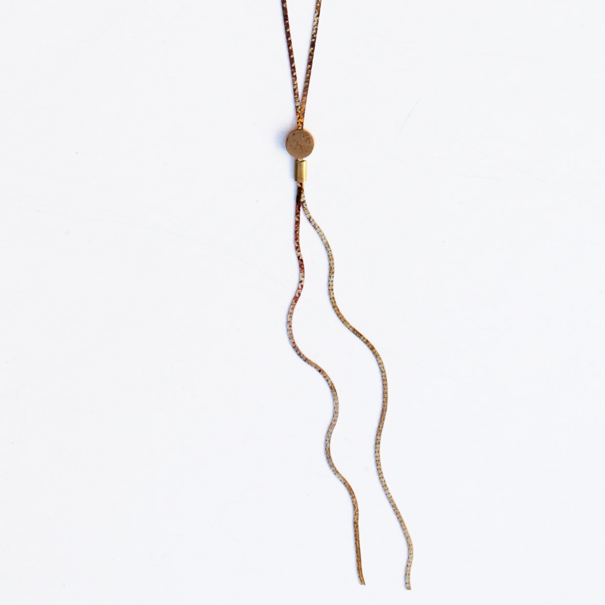Brass Bolo Necklace
