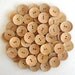250 Large Size 28 mm Coconut Shell Buttons