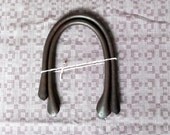 Dark Brown Leather Bag Handle Length 16 inch