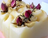 Handcrafted Artisan Soap. Delicate Rose Scent. Belle Rose