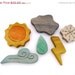 3 DAY SALE - Weather Toy Set - Montessori Toy - Nature Table Toy